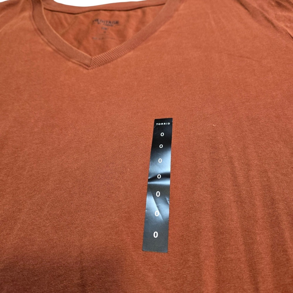Torrid Women's Heritage Rust/ Burt Orange Soft Short Sleeve T-Shirt Torrid 0/ L - Picture 7 of 8